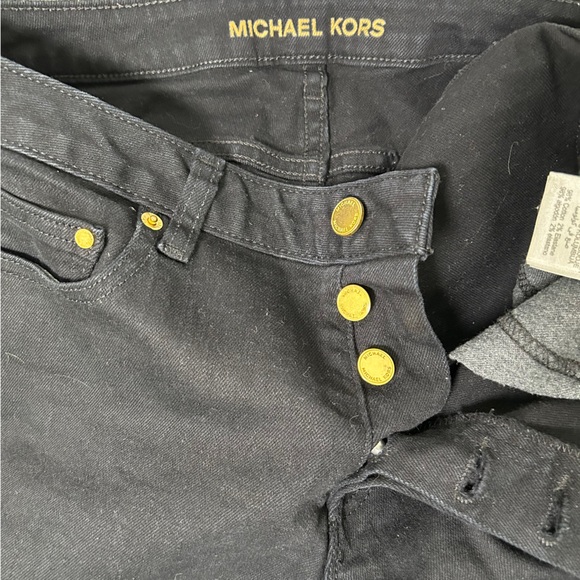 🎉Host pick 🎊Michael Kors size 4 black jeans - Picture 5 of 6
